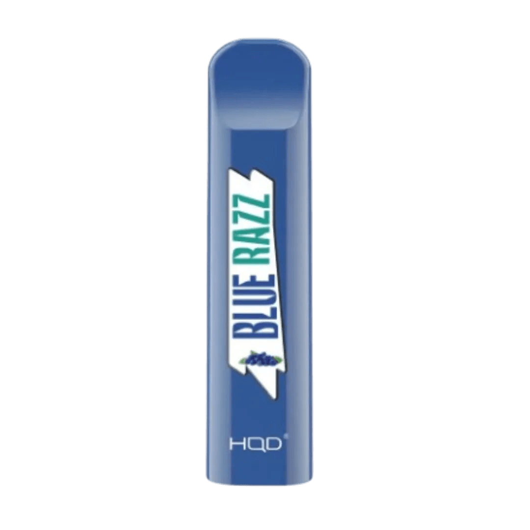 Blue Razz HQD Cuvie v1 Disposable Vape 300 Puffs disposable