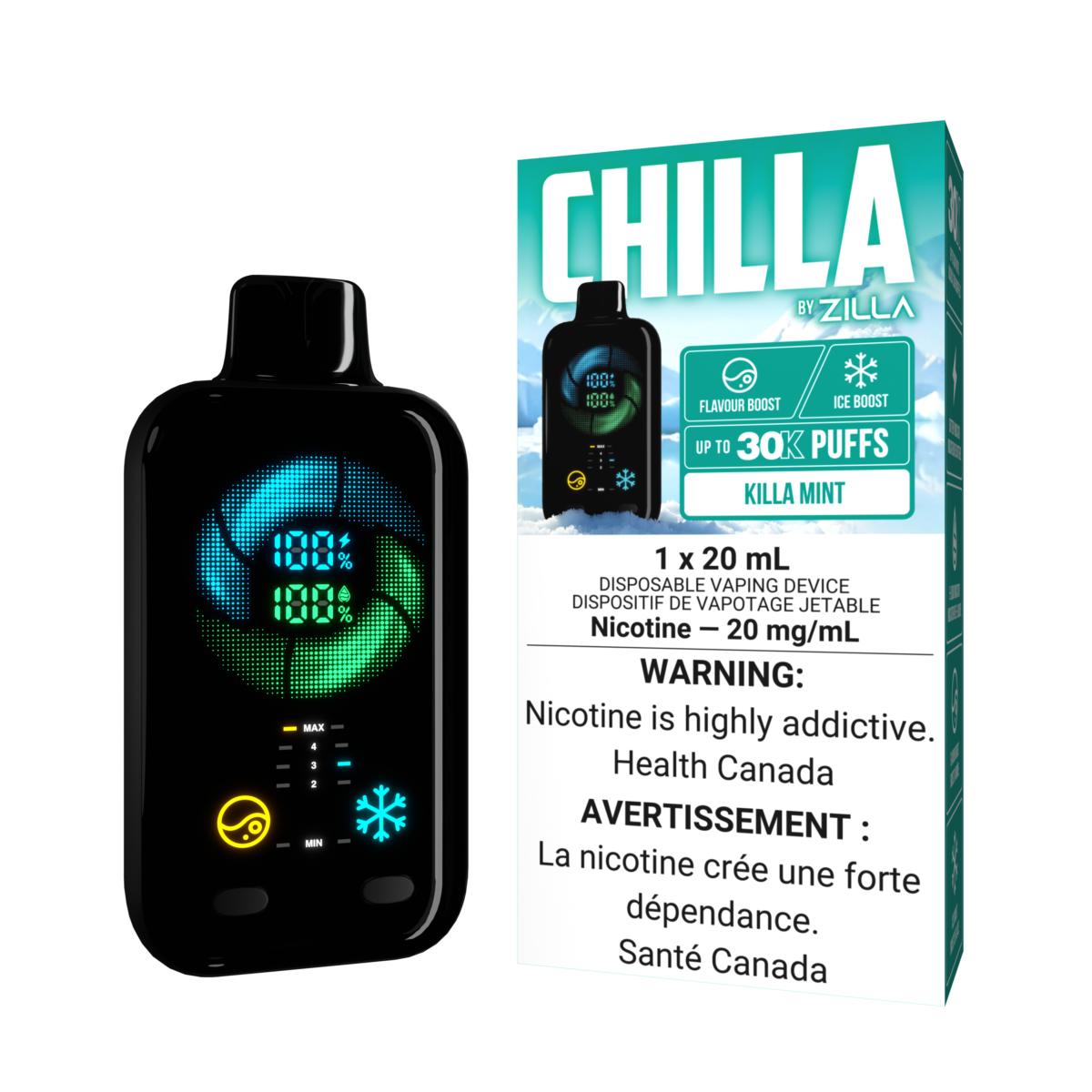 CHILLAbyZILLA DEVICE KITPACKAGE KILLAMINT