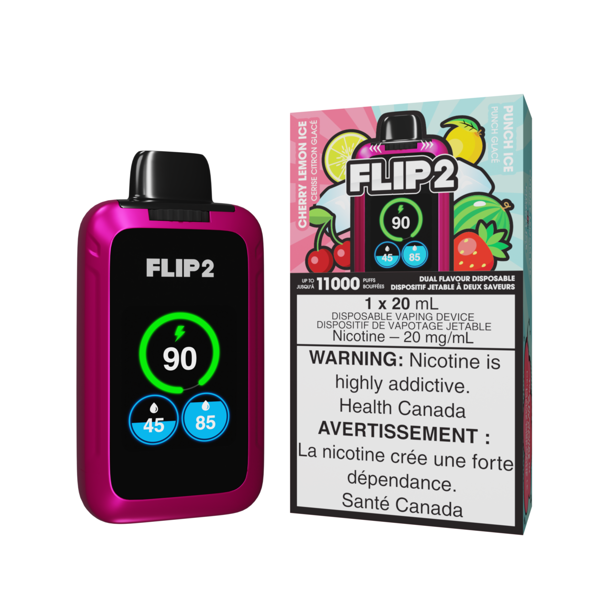 FLIP2 DEVICE KITPACKAGE CHERRYLEMONICE PUNCHICE
