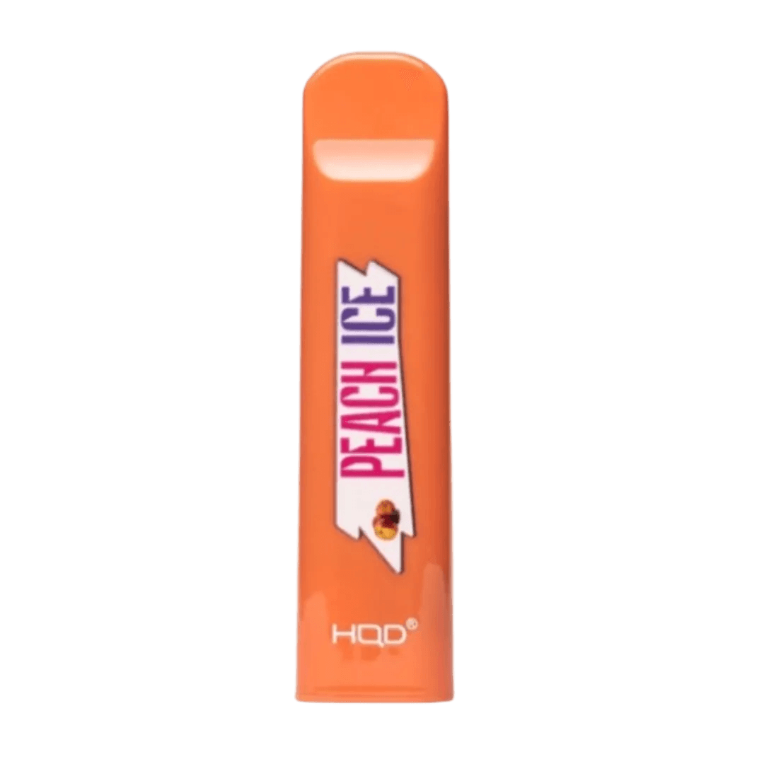 Peach Ice HQD Cuvie v1 Disposable Vape 300 Puffs disposable