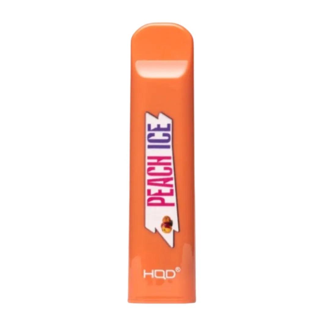 Peach Ice HQD Cuvie v1 Disposable Vape 300 Puffs vapes