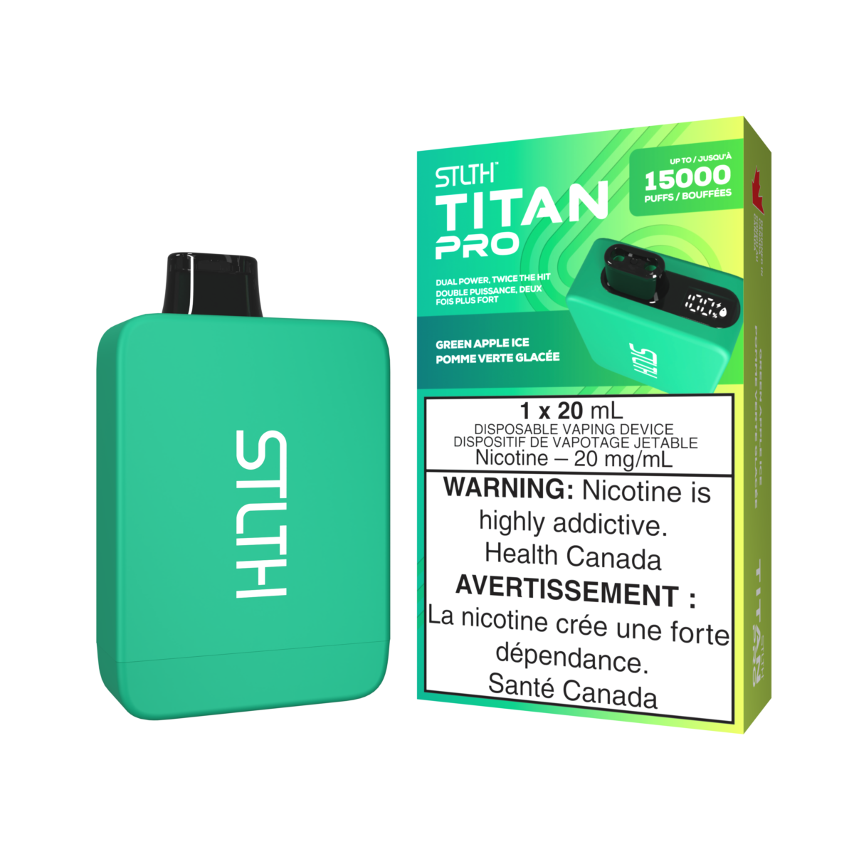 STLTHTITANPRO GREENAPPLEICE