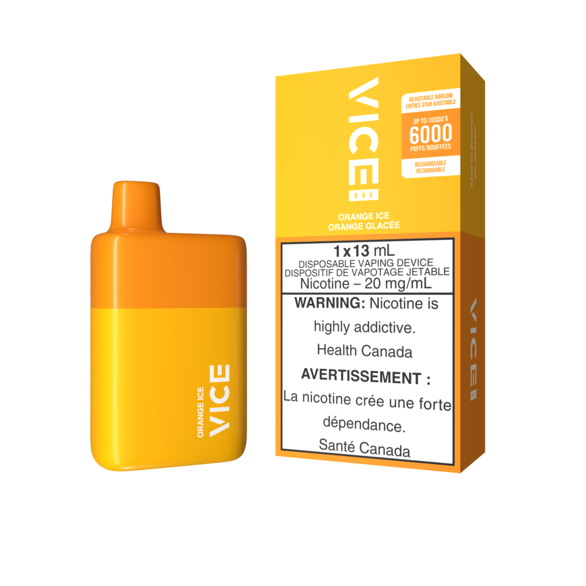 VICEBOXDisposable OrangeIce20MG
